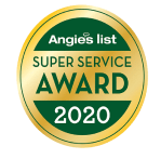 Angi 2020 super service award logo