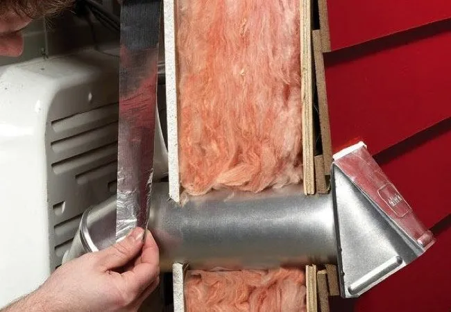 install dryer vent in a basement