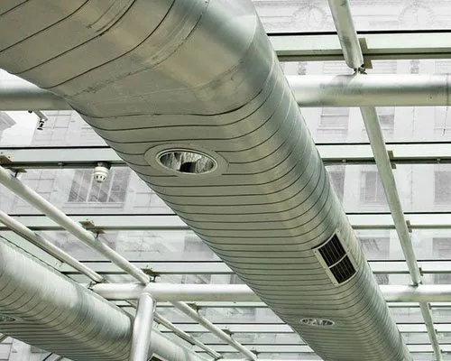 oval commercial ducting